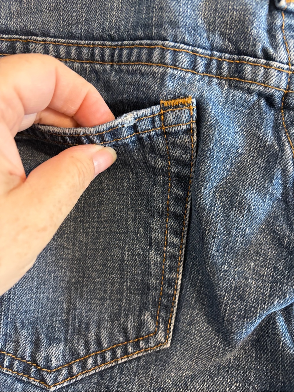 Ralph Lauren Sport Denim Shorts Women’s Sz 8 100% Cotton Mid Rise - Picture 5 of 7